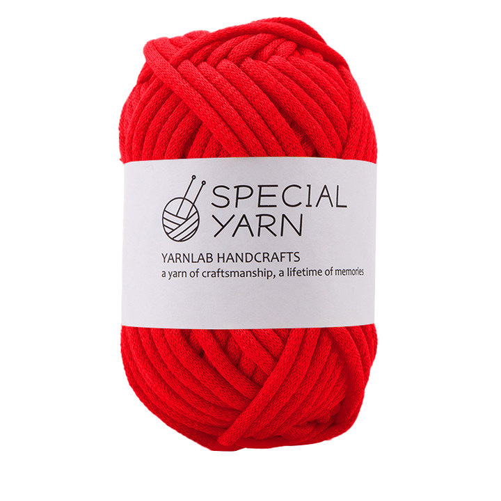 A ball of RED yarn