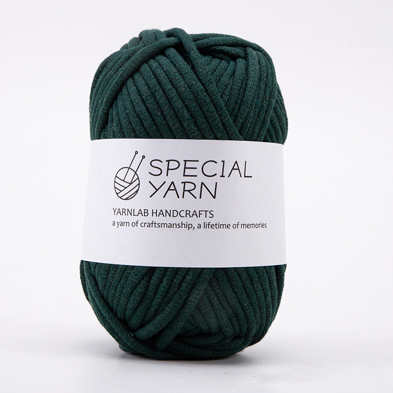 A ball of GREEN yarn