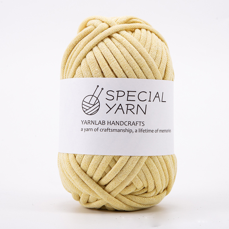 A ball of BEIGE yarn