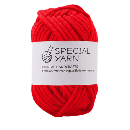  A ball of RED yarn
