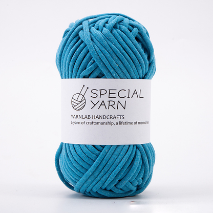  A ball of BLUE yarn